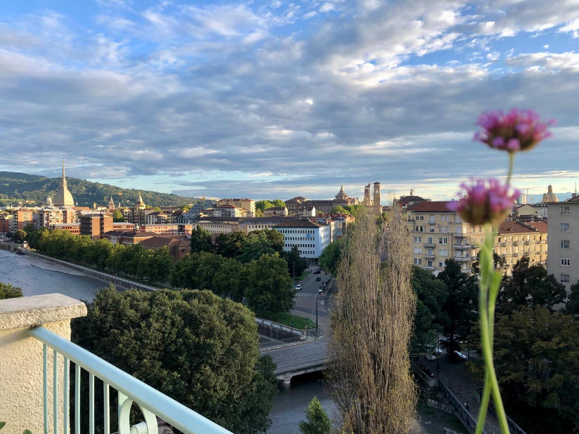 Apartmán Attico Ellen Terrazza Con Vista Turín Exteriér fotografie
