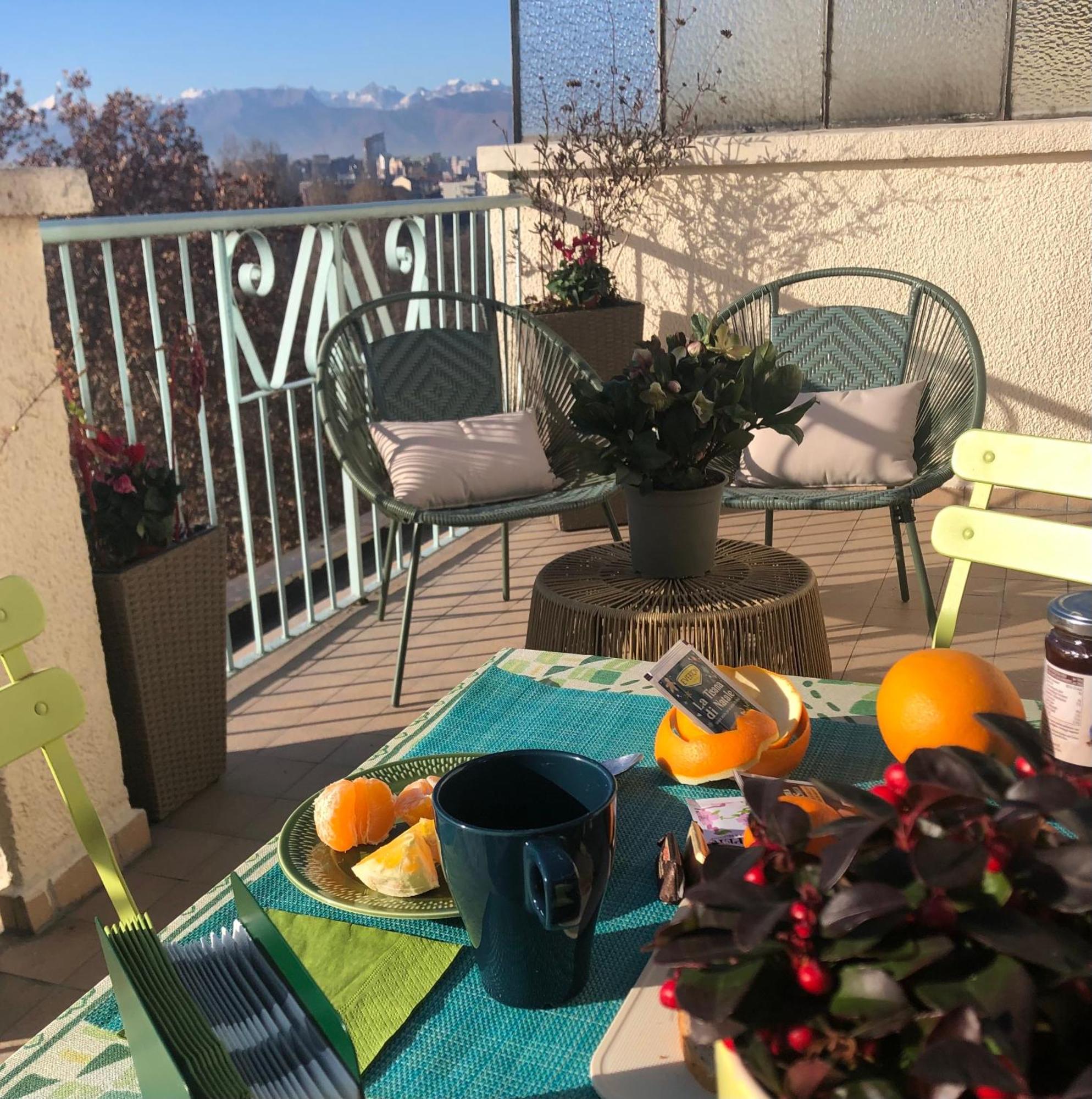 Apartmán Attico Ellen Terrazza Con Vista Turín Exteriér fotografie