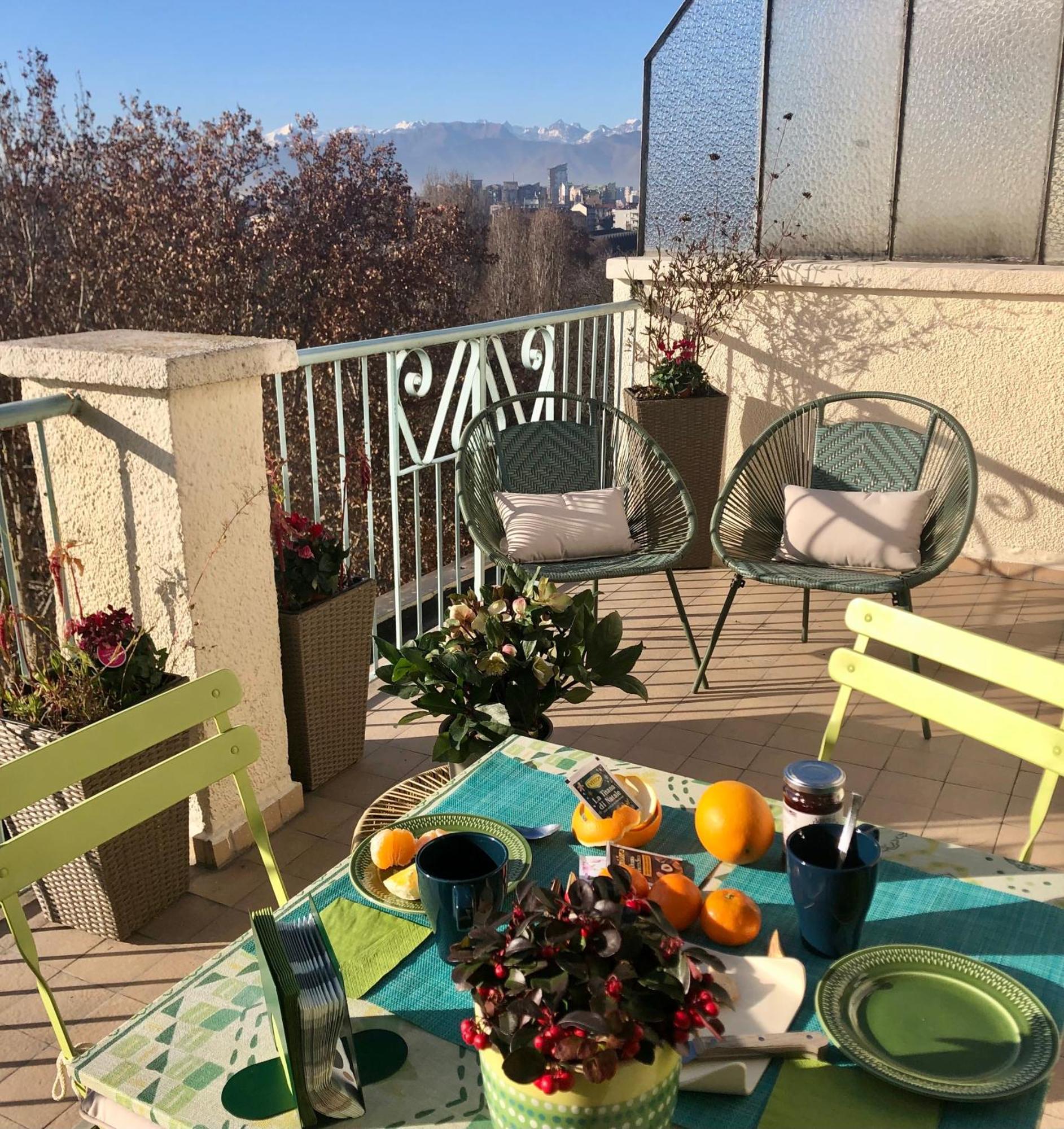Apartmán Attico Ellen Terrazza Con Vista Turín Exteriér fotografie